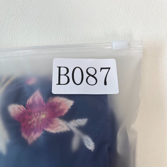 NWOT Johnny Was Emiko Tiered Embroidered Corduroy 3/4 Sleeves Dress Oversized S - Picture 15 of 15